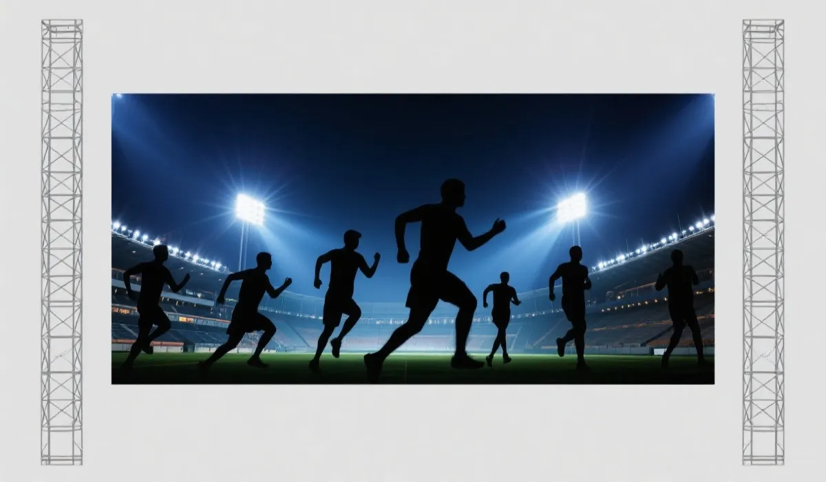 体育场景示意图